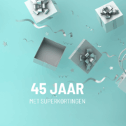 De Slaapboetiek 45 jaar - superkortingen
